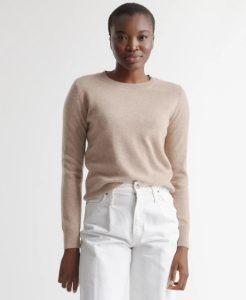 Cashmere sweater FrannyCares gift recommendation