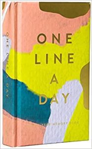 One Line a Day Journal FrannyCares gift recomendation