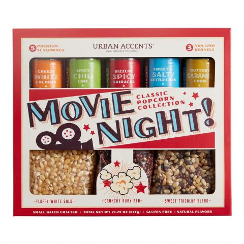 Movie popcorn kit FrannyCares gift recommendation